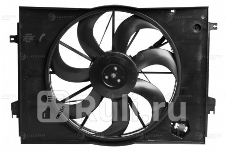 lfk-0880 - Вентилятор радиатора охлаждения (LUZAR) Kia Sportage 2 (2004-2010) для Kia Sportage 2 (2004-2010), LUZAR, lfk-0880