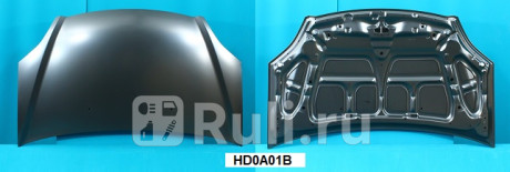 HD0A01B - Капот (YIH SHENG) Honda Civic хэтчбек (2001-2005) для Honda Civic EU/EP (2001-2005) хэтчбек, YIH SHENG, HD0A01B