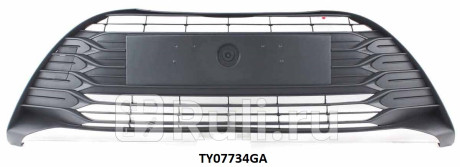 TY07734GA - Решетка переднего бампера (TYG) Toyota Yaris рестайлинг 2 (2017-2020) для Toyota Yaris (2017-2020) рестайлинг 2, TYG, TY07734GA