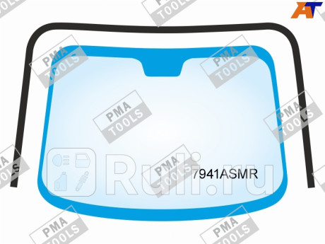 7941ASMR - Молдинг лобового стекла (PMA) Subaru Forester SJ (2012-2018) для Subaru Forester SJ (2012-2018), PMA, 7941ASMR