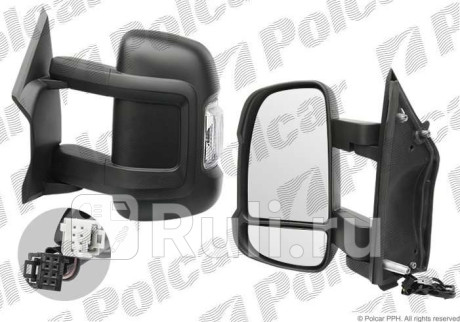5770518M - Зеркало левое (Polcar) Citroen Jumper 250 (2006-2014) для Citroen Jumper 250 (2006-2014), Polcar, 5770518M
