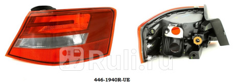 446-1940R-UE - Фонарь правый задний в крыло (DEPO) Audi A3 8V (2012-2014) для Audi A3 8V (2012-2020), DEPO, 446-1940R-UE