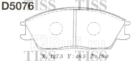 D5076 - Колодки тормозные дисковые передние (MK KASHIYAMA) Hyundai Getz (2005-2011) для Hyundai Getz (2005-2011) рестайлинг, MK KASHIYAMA, D5076