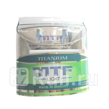 MTF-880-T - Лампа H27 (27W) MTF Titanium 4300K для Автомобильные лампы, MTF, MTF-880-T