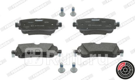 FDB4807 - Колодки тормозные дисковые задние (FERODO) Audi A5 (2016-2020) для Audi A5 (2016-2020), FERODO, FDB4807