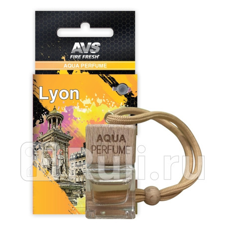 Ароматизатор подвесной (egoist platinum/эгоист) жидкий "avs" aqua perfume (aqp-08, france/lyon) AVS A40483S для Автотовары, AVS, A40483S