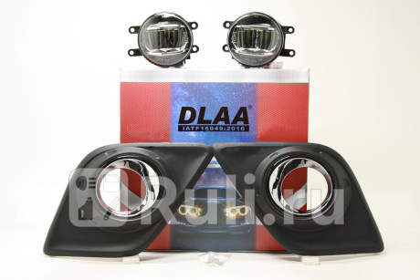 DTY-817LED-3 - Светодиодные противотуманные фары (комплект) (DLAA) Toyota Hilux (2015-2020) для Toyota Hilux (2015-2020), DLAA, DTY-817LED-3