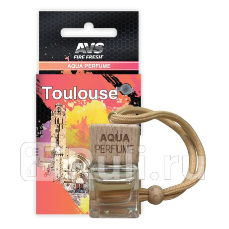 Ароматизатор подвесной (homme sport/спорт) жидкий "avs" aqua perfume (aqp-04, france/toulouse) AVS A40478S для Автотовары, AVS, A40478S