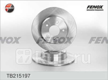 TB215197 - Диск тормозной задний (FENOX) Mercedes W203 (2000-2008) для Mercedes W203 (2000-2008), FENOX, TB215197