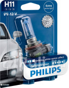 Лампа H11 (55W) PHILIPS White Vision 12362WHV1