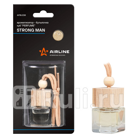 Ароматизатор подвесной (strong man/сильный человек) "airline" perfume AIRLINE AFBU238 для Автотовары, AIRLINE, AFBU238