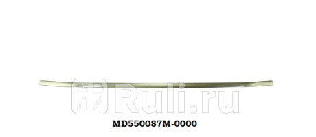 MD550087M-0000 - Накладка на задний бампер (API) Mercedes W124 (1994-1997) для Mercedes W124 (1984-1997), API, MD550087M-0000