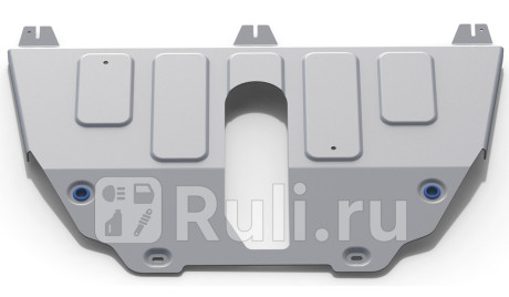 333.2743.1 - Защита картера + кпп + комплект крепежа (RIVAL) Jeep Renegade (2018-2021) для Jeep Renegade (2014-2021), RIVAL, 333.2743.1