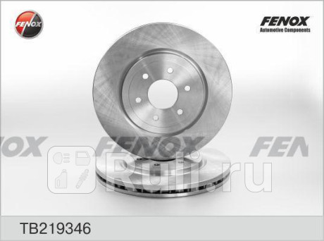 TB219346 - Диск тормозной передний (FENOX) Nissan Pathfinder R51 (2004-2010) для Nissan Pathfinder R51 (2004-2010), FENOX, TB219346