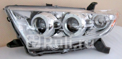 Тюнинг-фары (комплект) для Toyota Highlander 2 (2010-2013) рестайлинг, EAGLE EYES, TY1171-B0WCA