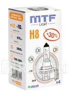 Лампа H8 (35W) MTF Standart 3000K +30% яркости HS1208