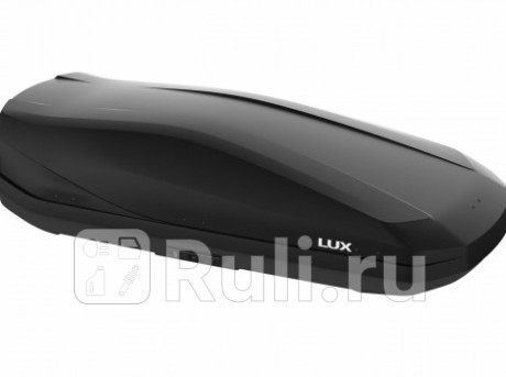 Автомобильный бокс lux irbis 175 черный матовый (450 л, 175х85х40 см). артикул 790944 LUX 790944 для Автотовары, LUX, 790944